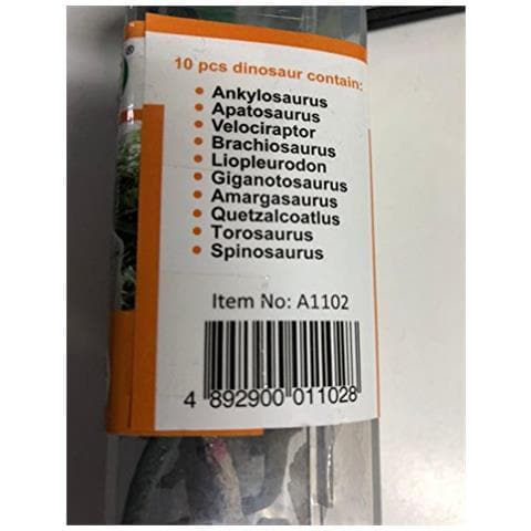 Scatola Di Mini Dinosauri 2 Tubo Di Plastica Trasparente Include 10 Mini Dino Repliche - Foto 1