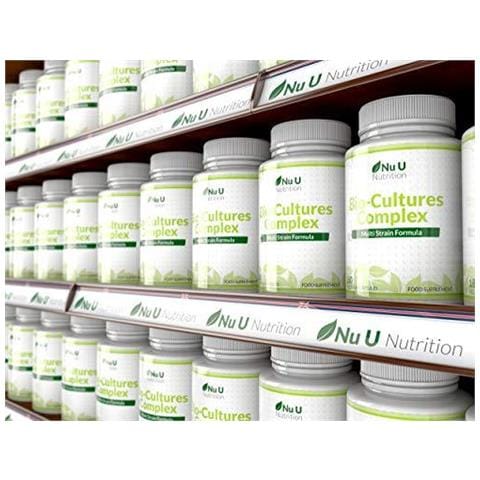 Bio-culture 180 Capsule (6 Mese Dapprovvigionamento) Vegetariana Multi Strain Culture Alta Resistenza Include Lactobacillus Acidophilus E Bifidobacterium Capsule Non Compresse Da - Foto 4