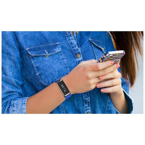 Activity Tracker ZeFit 2 Resistente all’acqua IP67 con Bluetooth Blu - Europa - Foto 6