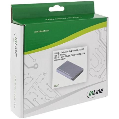 00031C, 3.1 (3.1 Gen 2) , SSD, M. 2, USB, 0, 1, JBOD, Nero - Foto 4