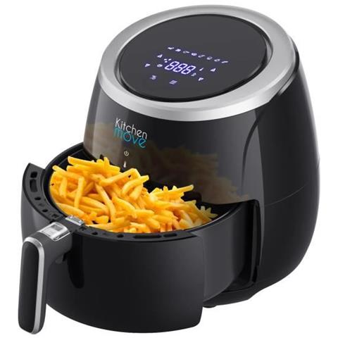 Friggitrice Elettrica Senza Olio, Friggitrice Ad Aria Calda Da 6,4 Litri Con Grande Capacità Storm 2000 W Touch Screen Lcd A Cottura Rapida - Foto 1