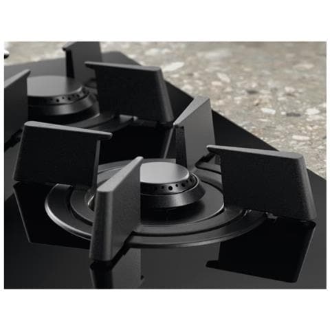 Piano Cottura a Gas da Incasso Serie 800 Flamelight KGG953753K 5 Fuochi Gas 90 cm Colore Nero - Foto 8