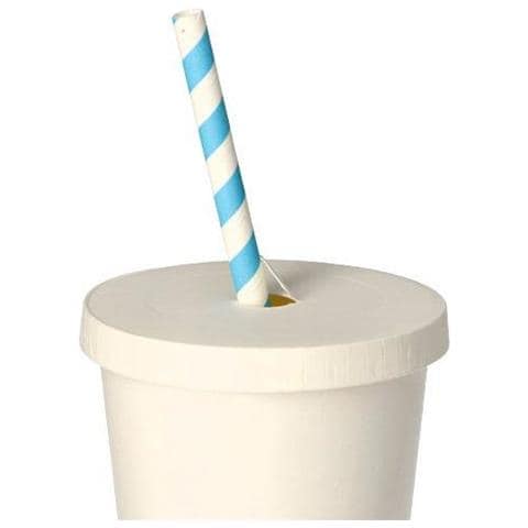 88428 Coperchio Per Tazza Bianco 50 Pz Cartoncino - Foto 2