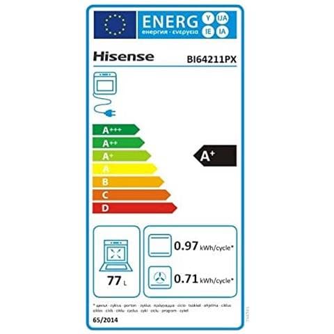 Forno Elettrico da Incasso BI64211PXTC Capacità 77 L Multifunzione Ventilato Potenza 3500 W Colore Bianco - Foto 2