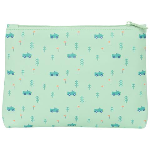 Astuccio Scuola Safta Coches Macchine Verde 23 X 16 X 3 Cm - Foto 2