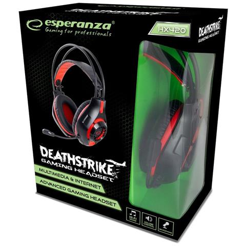 Auricolari Con Microfono Esperanza Egh420r Nero - Foto 2