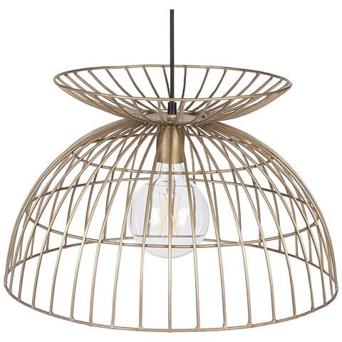 Lampadario Mahanadi Metallo Ottone - Foto 2
