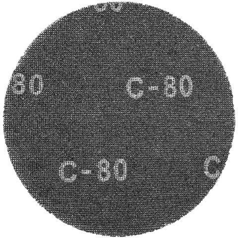 Rete Abrasiva In Velcro, 225 Mm, K80, Per Smerigliatrice 59g260, 10 Pz. - Foto 1