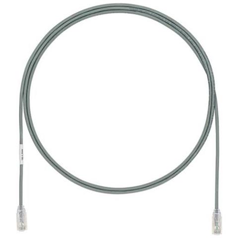 Patch U/utp Cat.6a Lshf 0.2m Grigio - Foto 1