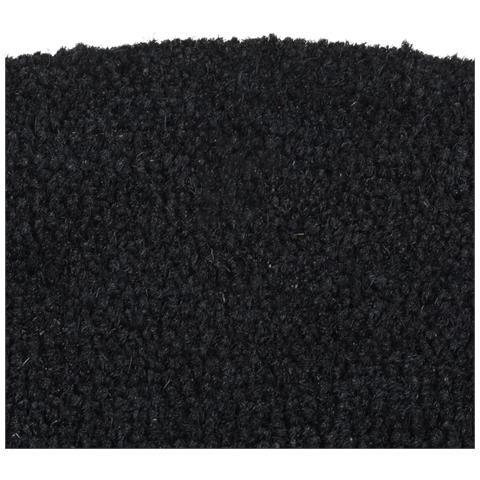 Zerbino Naturale Nero Mezzo Rotondo 40x60 Cm Fibra Di Cocco - Foto 3