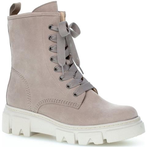 Leinen Dust Casual Closed Booties Stivaletti Pelle Scamosciata /nabuk Scarpe Donna Beige Eu 36, 91.730.12 - Foto 1