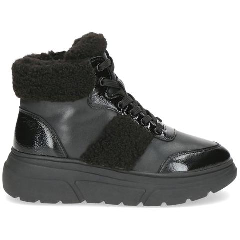 Black Casual Closed Booties Stivaletti Pelle Scarpe Donna Nero Eu 38, 9-26212-43-019 - Foto 2