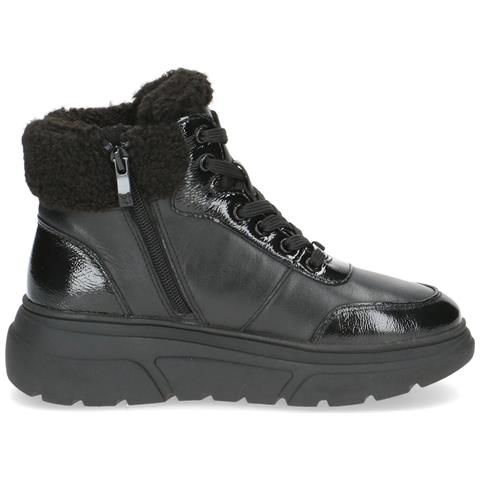 Black Casual Closed Booties Stivaletti Pelle Scarpe Donna Nero Eu 38, 9-26212-43-019 - Foto 3