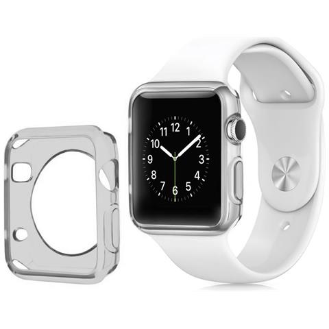 Dam  Apple Watch Cassa In Silicone 38 Mm 4x1x3 Cm. Grigio - Foto 1