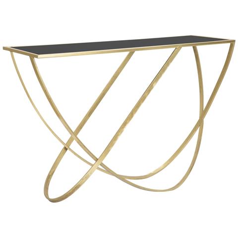 Tavolo Consolle Mf620 - Oro - Metallo - 120x40x79 Cm - Foto 1