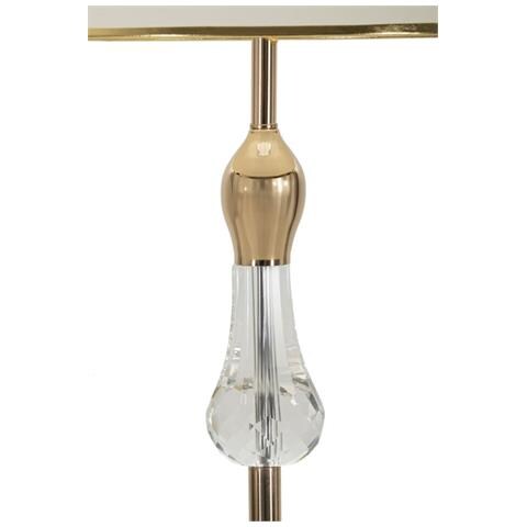 Lampada Da Terra Mf209 - Oro - Metallo - 45x45x165 Cm - Foto 2