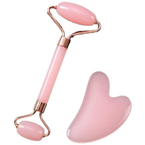 Massaggiatore Per Il Viso E Per Il Corpo, Rullo Per Il Viso Pink - Foto 1