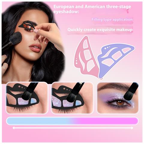 Strumento Ausiliario Per Il Trucco Occhi Ombretto Pink - Foto 5