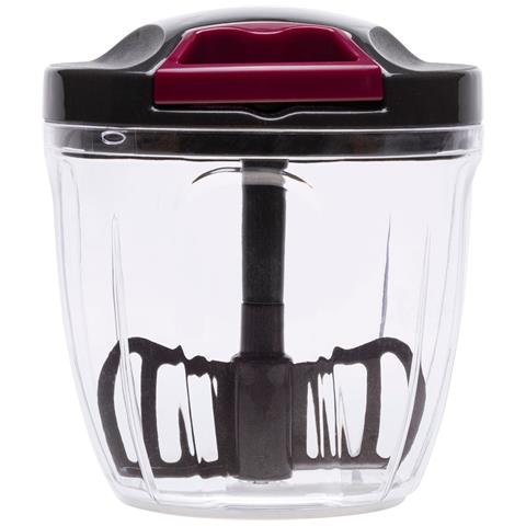 HMAQ4506 affetta / sbuccia alimenti Nero, Rosso, Trasparente - Foto 2