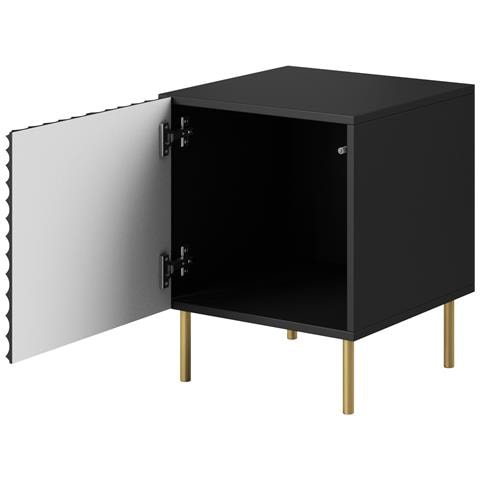 HOLE SZF CZ comodino 0 cassetto /cassetti Nero - Foto 2