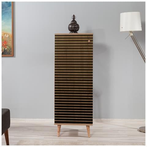 Loya Armadio Per Scarpe In Legno - 8 Spazi Di Stoccaggio - Foto 1