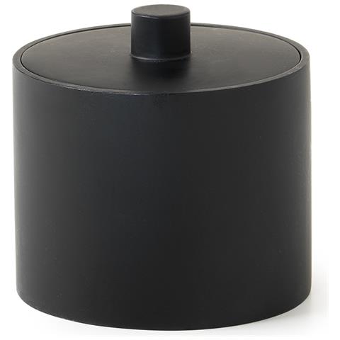 Contenitore D’appoggio In Resina Br03 Serie Brenda Nero - Foto 1