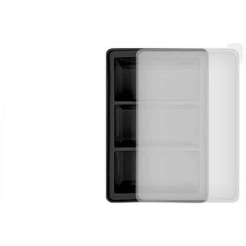 Stampo Per Ghiaccio In Silicone - 3 Scomparti Per Cubetti Di Ghiaccio Allungati - Foto 2