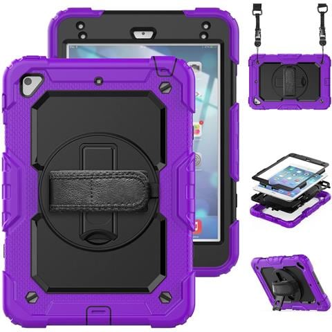 Custodia Per Samsung Galaxy Tab A8 10.5"" Con Tracolla Viola - Foto 1