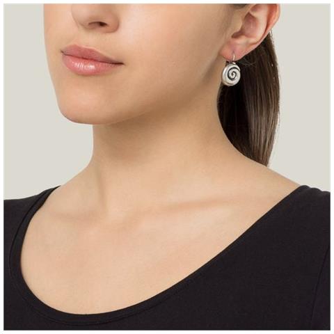 Ciondolo In Argento Con Motivo A Conchiglia Addormentata - Foto 2