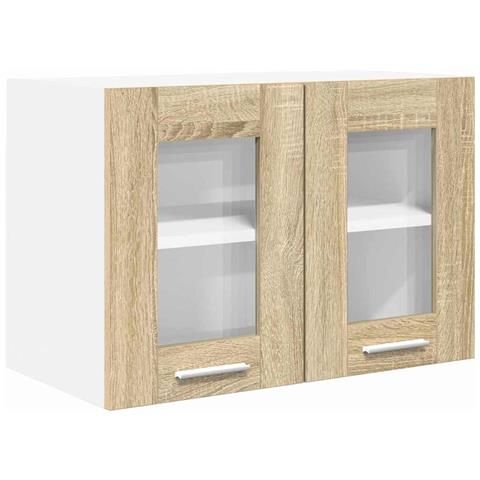 Armadio pensile con porta Riga Rovere Sonoma 60 x 31 x 40 cm - Foto 1