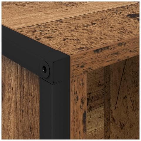 Armadio per Libri 2 pcs Legno vecchio 99,5 x 30 x 108,5 cm - Foto 9