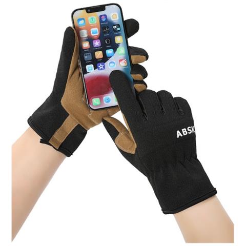 Guanti Da Giardinaggio Neri Absk Per Esterni - Touchscreen, Antiscivolo, Resistenti Alle Forature M - Foto 7