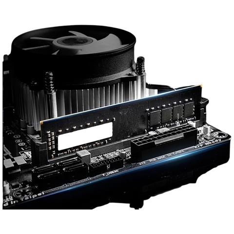 1 X Ddr4 4gb 2666mhz 1.2v Dimm Modulo Banco Ram Server Desktop Pc Non-ecc - Foto 5