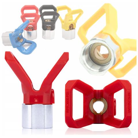 Protezione Ugello Verniciatura - Compatibile Con Pistole, Wagner, Titan | Filettatura 7/8'' | Alta Precisione E Durata - Foto 1