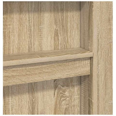 Struttura letto a castello con scrivania Rovere Sonoma - Foto 9