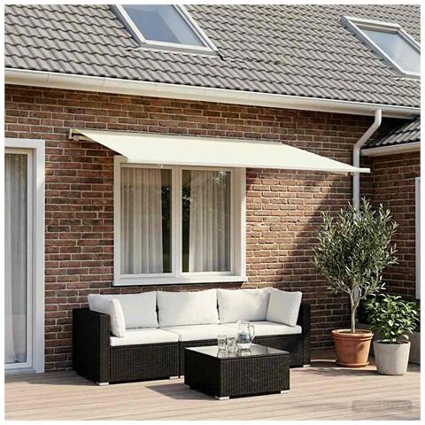 Telo di ricambio per tenda da sole Crema 350 x 250 cm - Foto 2