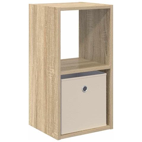 Comodino Rovere Sonoma 30,5 x 27 x 59,5 cm Legno multistrato - Foto 1