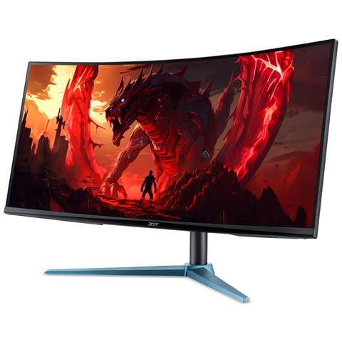 Nitro ED0 ED340CU J0 Monitor PC 86,4 cm (34") 3440 x 1440 Pixel UltraWide Quad HD LCD Nero, Blu - Foto 2