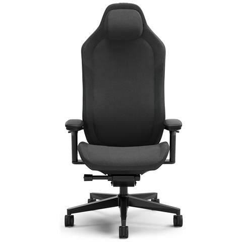 Refine Sedia da gaming per PC Seduta imbottita Nero - Foto 1