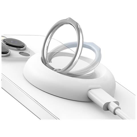PUCUSBCMAG2WHI Caricabatterie per dispositivi mobili Smartphone Bianco USB Carica wireless Interno - Foto 2