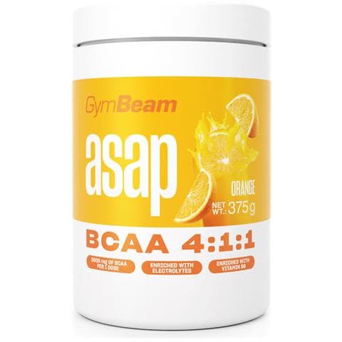 Bevanda sportiva ASAP BCAA con elettroliti 375 g Arancia - Foto 1