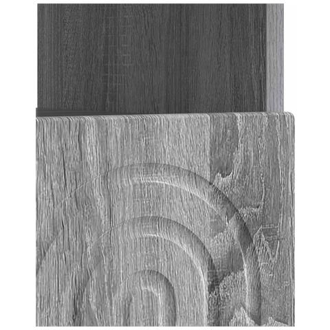 Mobile TV LED Sonoma grigio Legno ingegnerizzato - Foto 9
