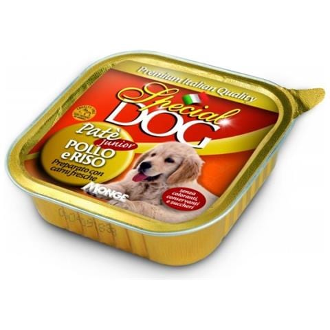 Patè Con Pollo E Riso Per Cuccioli Special Dog 150g X 10 Vaschette - Foto 1