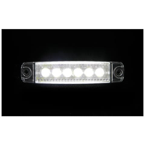 Luce Ingombro Bianca Piatta 6led 12/24v F-17 - Foto 2