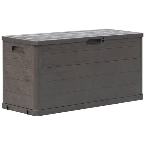 Baule da Giardino 280 L Marrone - Foto 1
