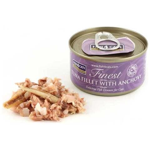 Finest Cibo Umido Per Gatti Grain-free Da 70 Gr - Tuna Fillet With Anchovy - Foto 1