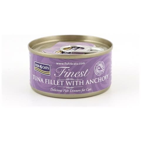 Finest Cibo Umido Per Gatti Grain-free Da 70 Gr - Tuna Fillet With Anchovy - Foto 2
