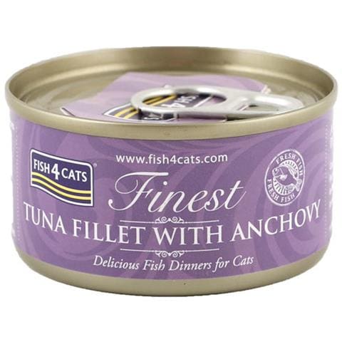 Finest Cibo Umido Per Gatti Grain-free Da 70 Gr - Tuna Fillet With Anchovy - Foto 3