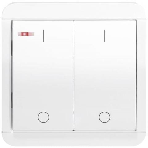 Rs2w Interruttore A Muro Senza Fili Da Parete Raggio Di Azione Max. (campo Libero) 150 M - Foto 1