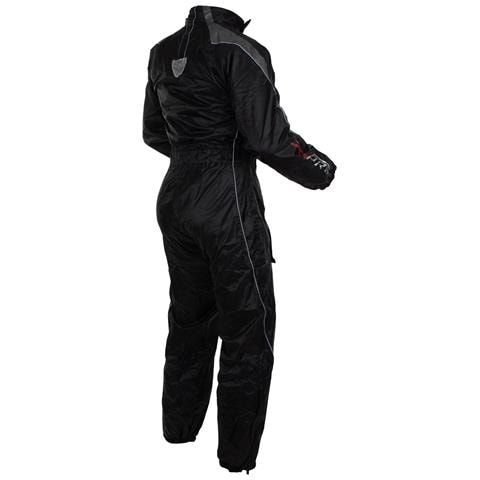 Tuta Cerata Impermeabile Completo Anti Pioggia Moto Scooter Antiacqua Grigio 3xl - Foto 3